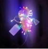 New 60L 7M colored LED light string with male and female plug-in blue light Specification image